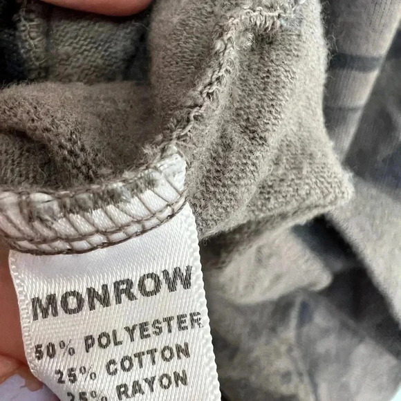 Monrow Camouflage Zip-up Sweatshirt - Picture 9 of 9